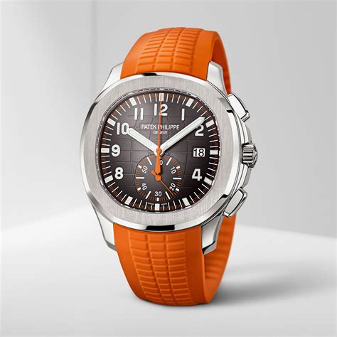 patek philippe aquanaut chronograph orange|patek philippe aquanaut green.